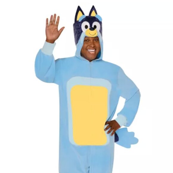 Adult Bingo Jumpsuit Costume - Bluey - Picture 4 of 4